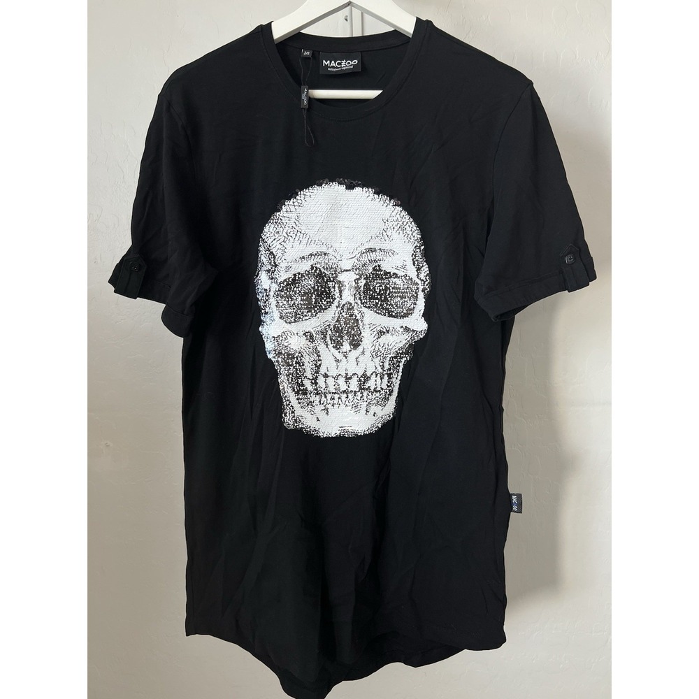 Maceoo Paris Men's T-Shirt Skull size small